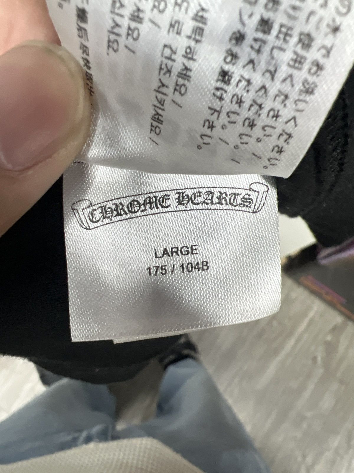Chrome Hearts Chrome Hearts Script Logo Tee Size US L / EU 52-54 / 3 - 4 Thumbnail
