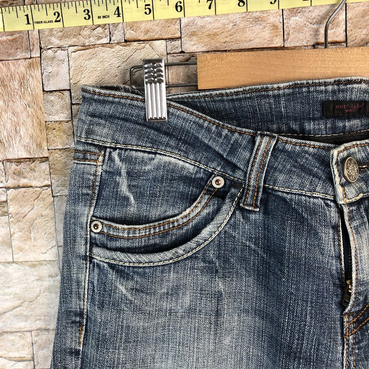 Japanese Brand Ant Label japan Blue Denim Pants #A958 Size 30" / US 8 / IT 44 - 8 Thumbnail