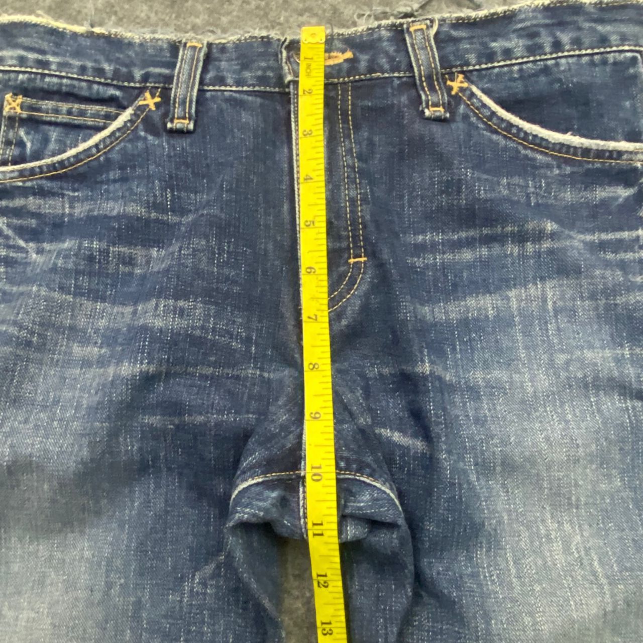 If Six Was Nine 💥Flare💥Vintage Lee Riders Lady Denim Size 32" / US 10 / IT 46 - 6 Thumbnail