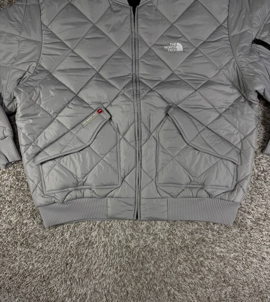 The North Face The North Face Never Stop Exploring Gray Quilted Jacket Size US XXL / EU 58 / 5 - 3 Thumbnail