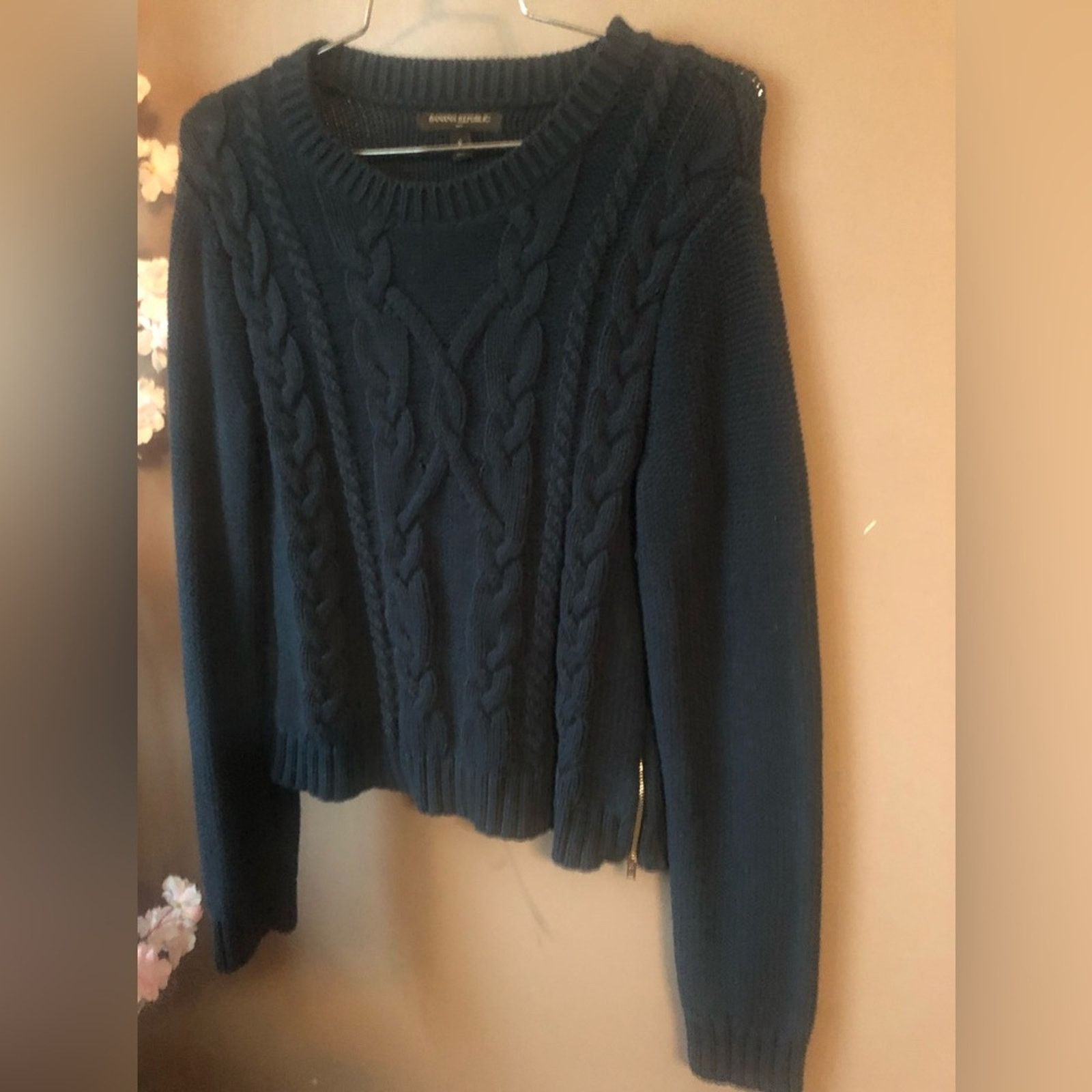Banana Republic Knitted sweater Navy Blue Banana Republic Size US S / EU 44-46 / 1 - 2 Thumbnail