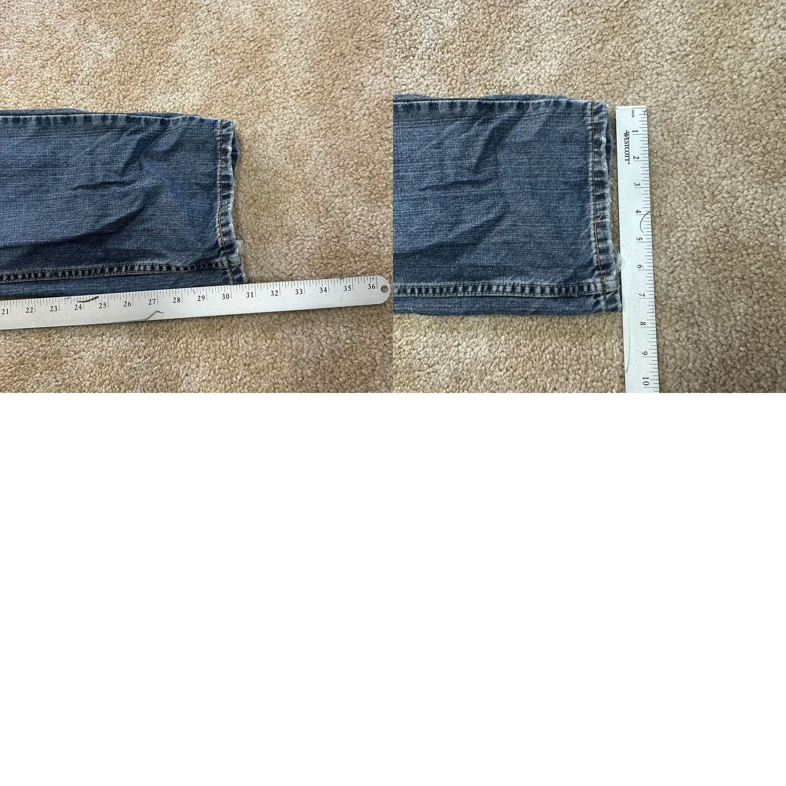 Levi's Levi's 559 Relaxed Straight Jeans Men 33x30 Blue Denim Pants Casual Everyday Free Returns Size US 33 - 9 Thumbnail
