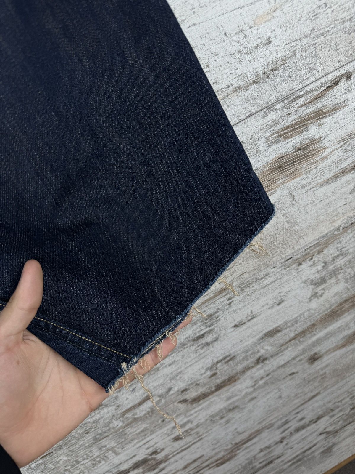 Allsaints × Japanese Brand × Vintage Mens Vintage AllSaints ES Runner denim shorts jeans luxury Size US 36 / EU 52 - 9 Thumbnail