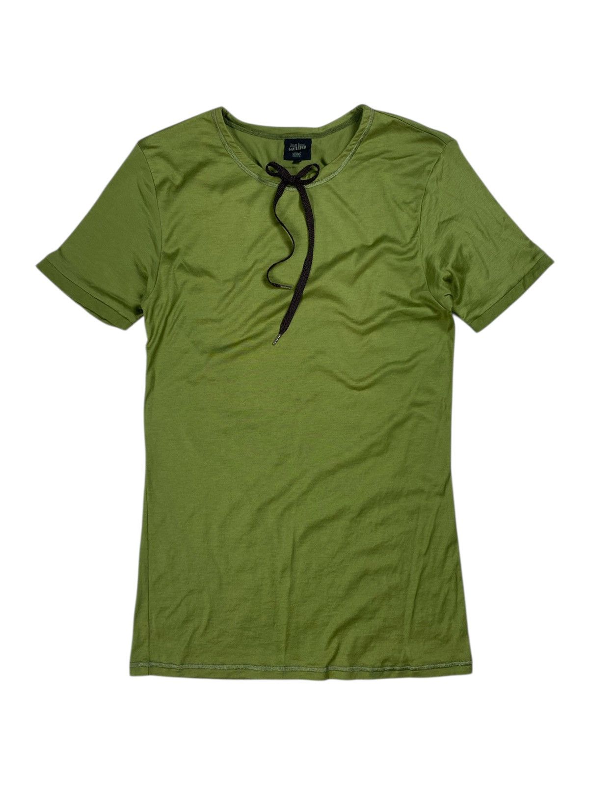 Jean Paul Gaultier trompe l'oeil dog tag t shirt | Grailed