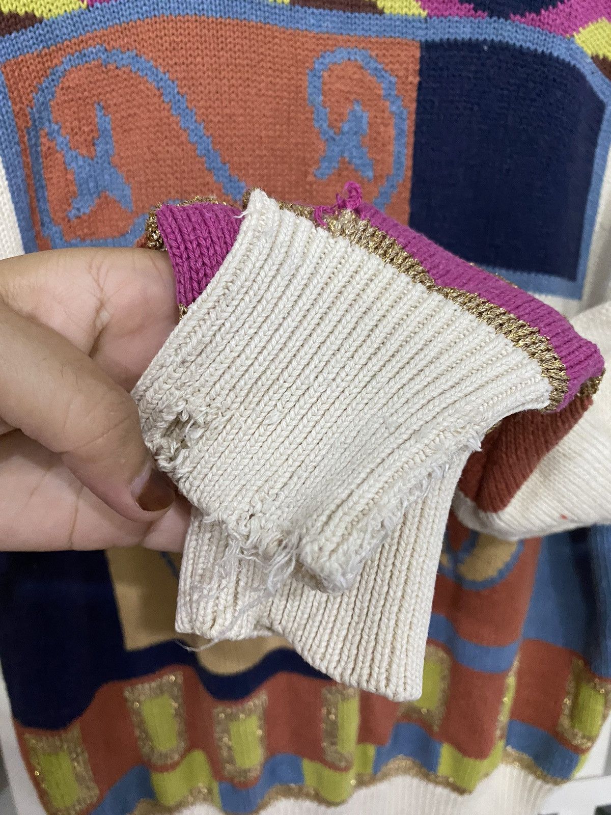 Japanese Brand × Vintage Vintage Jean Feldinand Knitwear Size US S / EU 44-46 / 1 - 8 Thumbnail