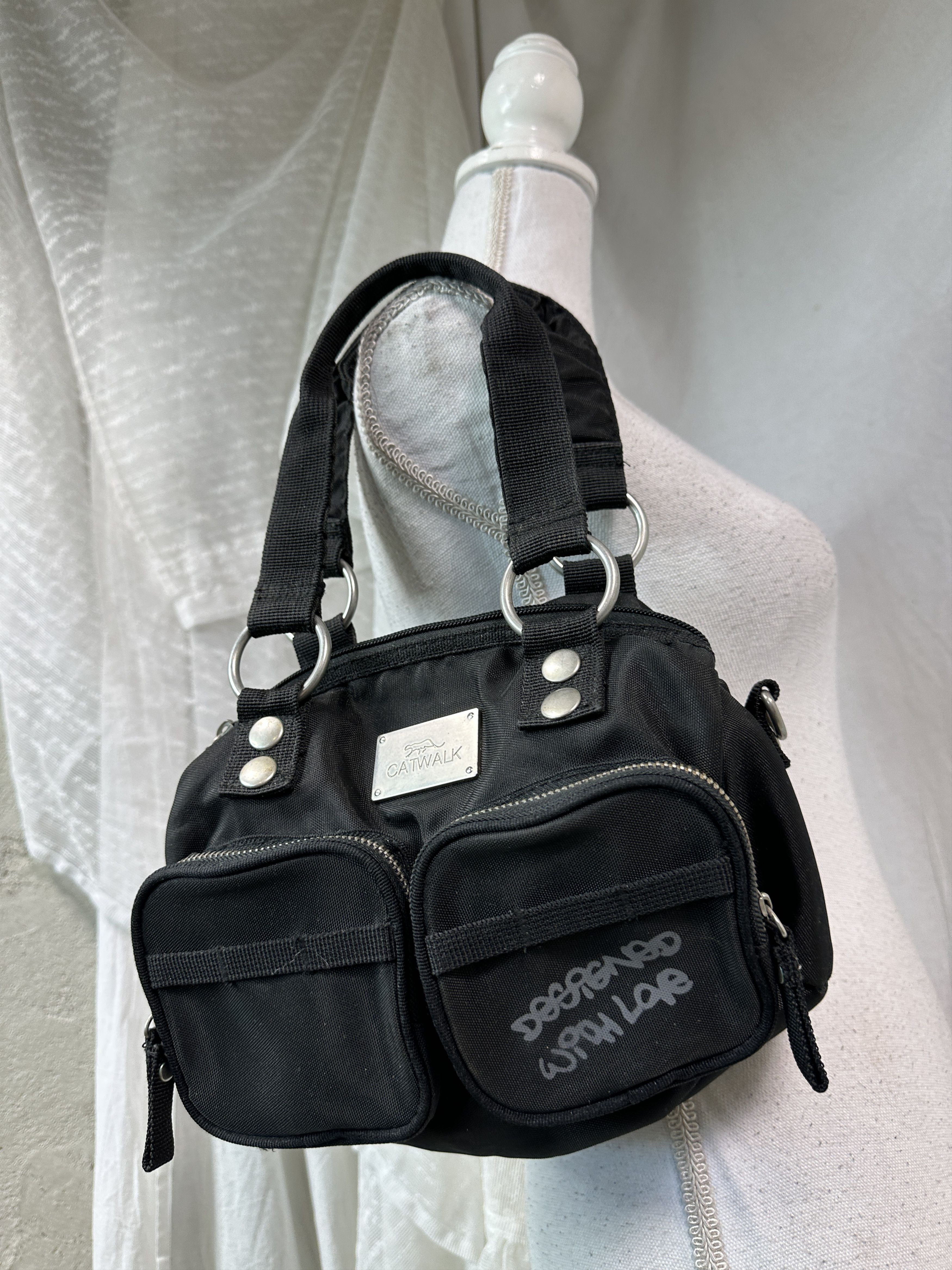 Vintage Vintage Avant Garde Grunge Cargo Catwalk Bag Y2K Size ONE SIZE - 2 Thumbnail