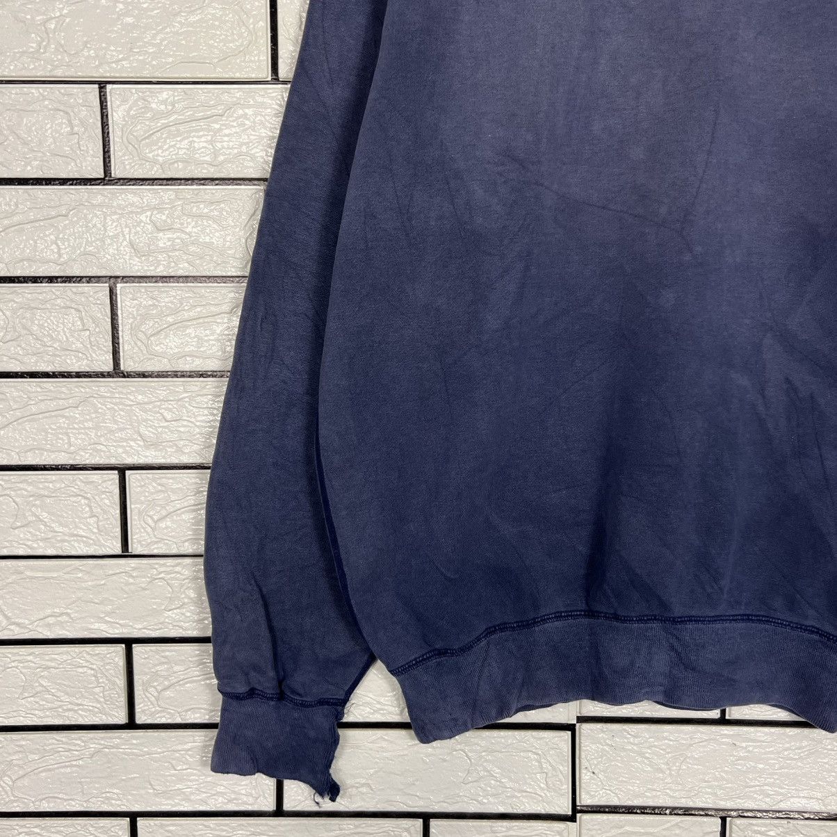 Polo Ralph Lauren Vintage 90's POLO RALPH LAUREN Trashed Sweatshirt #4204-C192 Size US L / EU 52-54 / 3 - 6 Thumbnail
