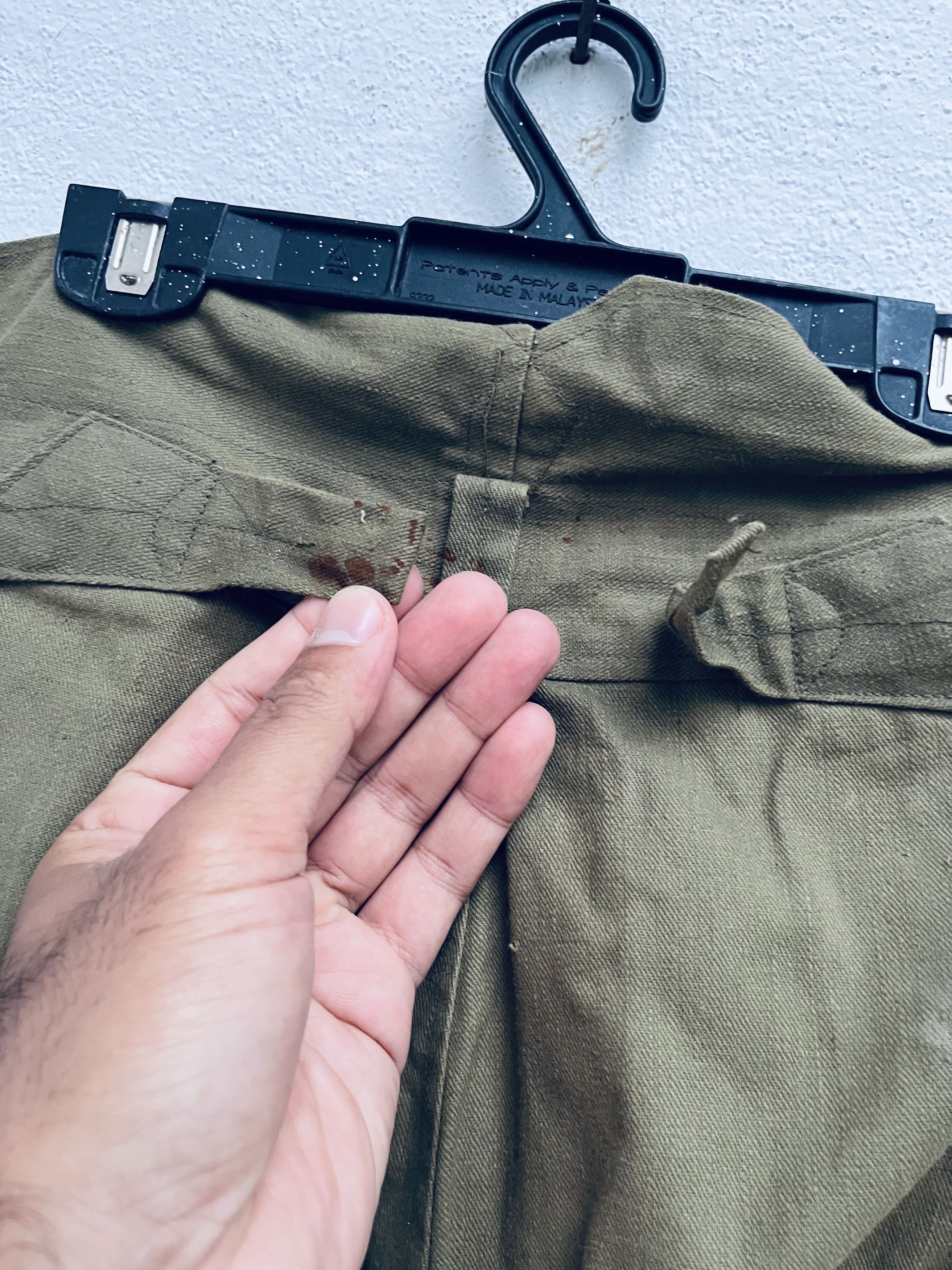 Japanese Brand × Vintage Vintage 40s Japan Army Military Japanese Designer Fashion Size US 32 / EU 48 - 10 Thumbnail
