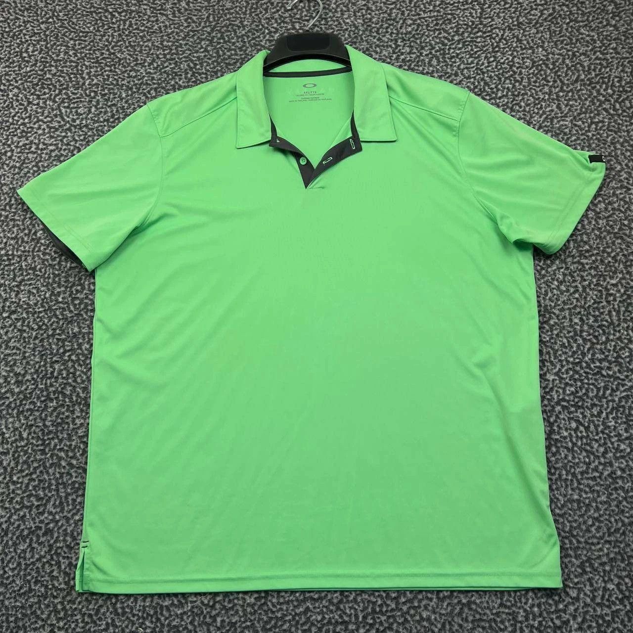 Oakley Oakley Golf Polo Shirt Men Green Blank Plain Collared 2XL Size US XXL / EU 58 / 5 - 1 Thumbnail