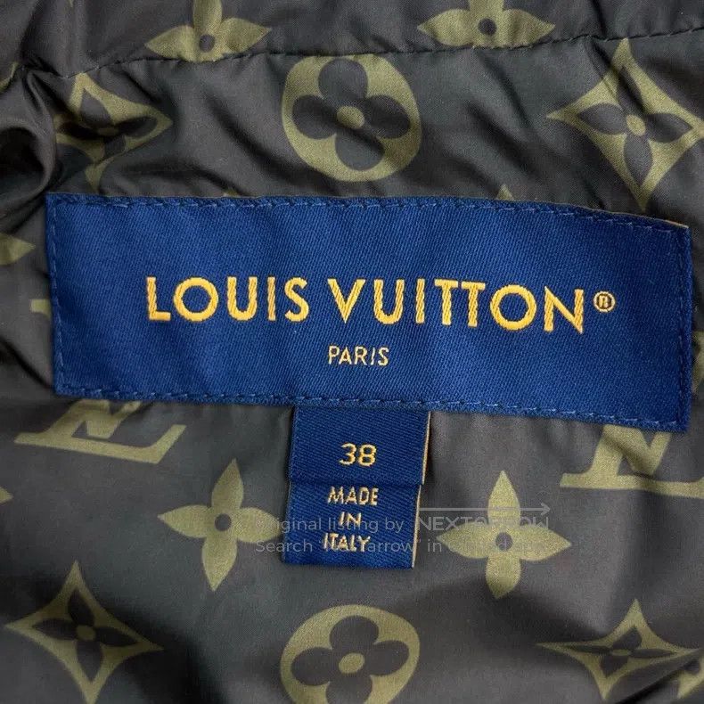 Louis Vuitton Louis Vuitton Black presbyopic leather label hooded down j Size XS / US 0-2 / IT 36-38 - 5 Thumbnail
