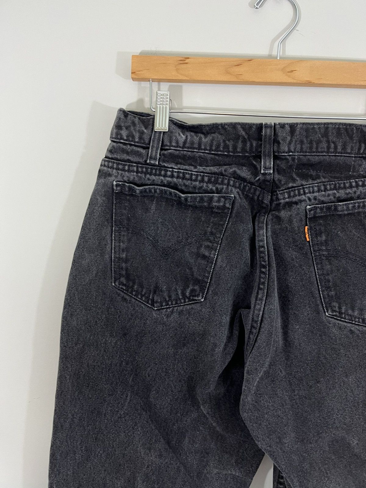 Levi's Vintage ORANGE TAB Sun Faded Distressed Jeans Size US 32 / EU 48 - 12 Thumbnail
