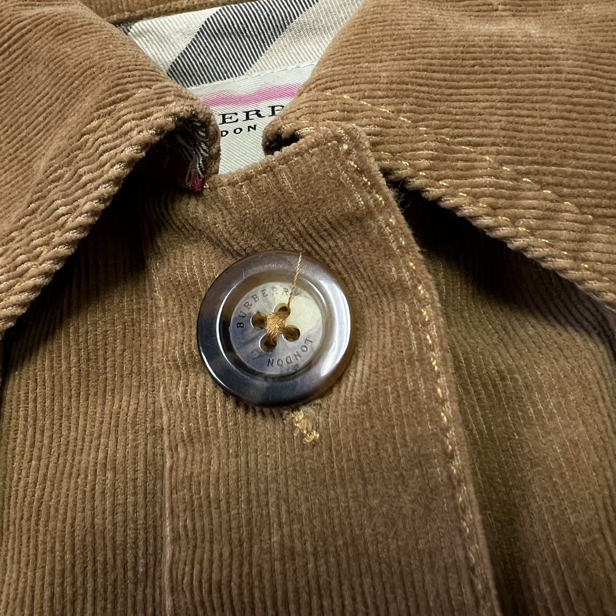 Burberry Burberry Corduroy Jacket woman’s made in Italy Size S / US 4 / IT 40 - 4 Thumbnail