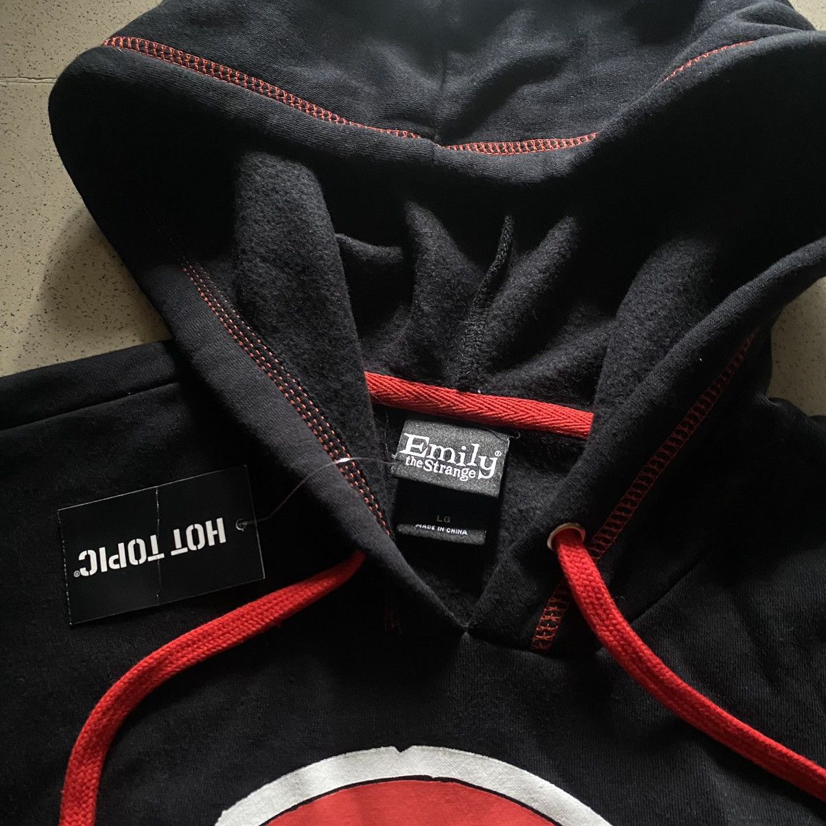 Vintage Hottopic Emily the Strange hoodie Size L / US 10 / IT 46 - 5 Thumbnail