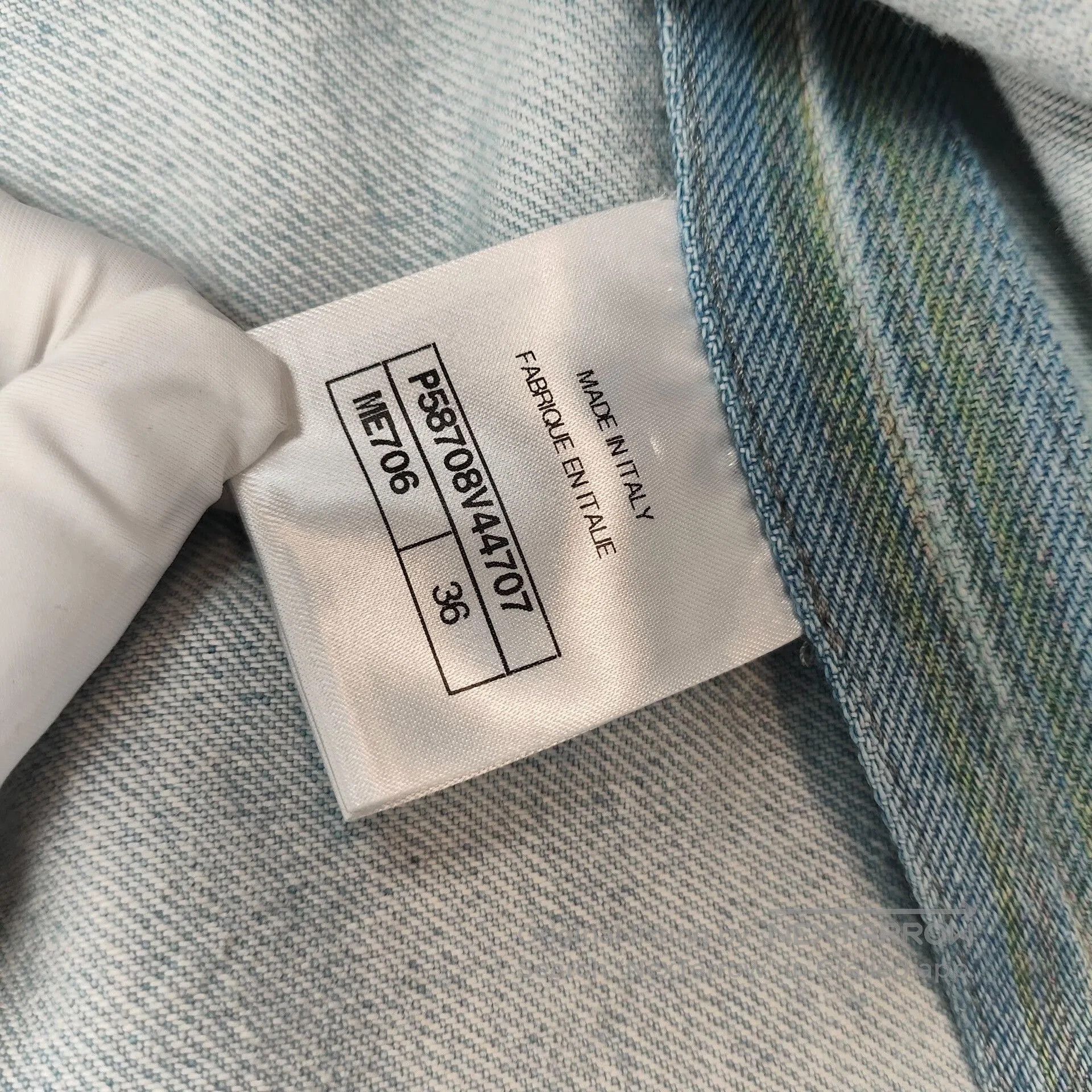 Chanel Chanel 18S Waterfall Denim Jacket. Size XS / US 0-2 / IT 36-38 - 5 Thumbnail