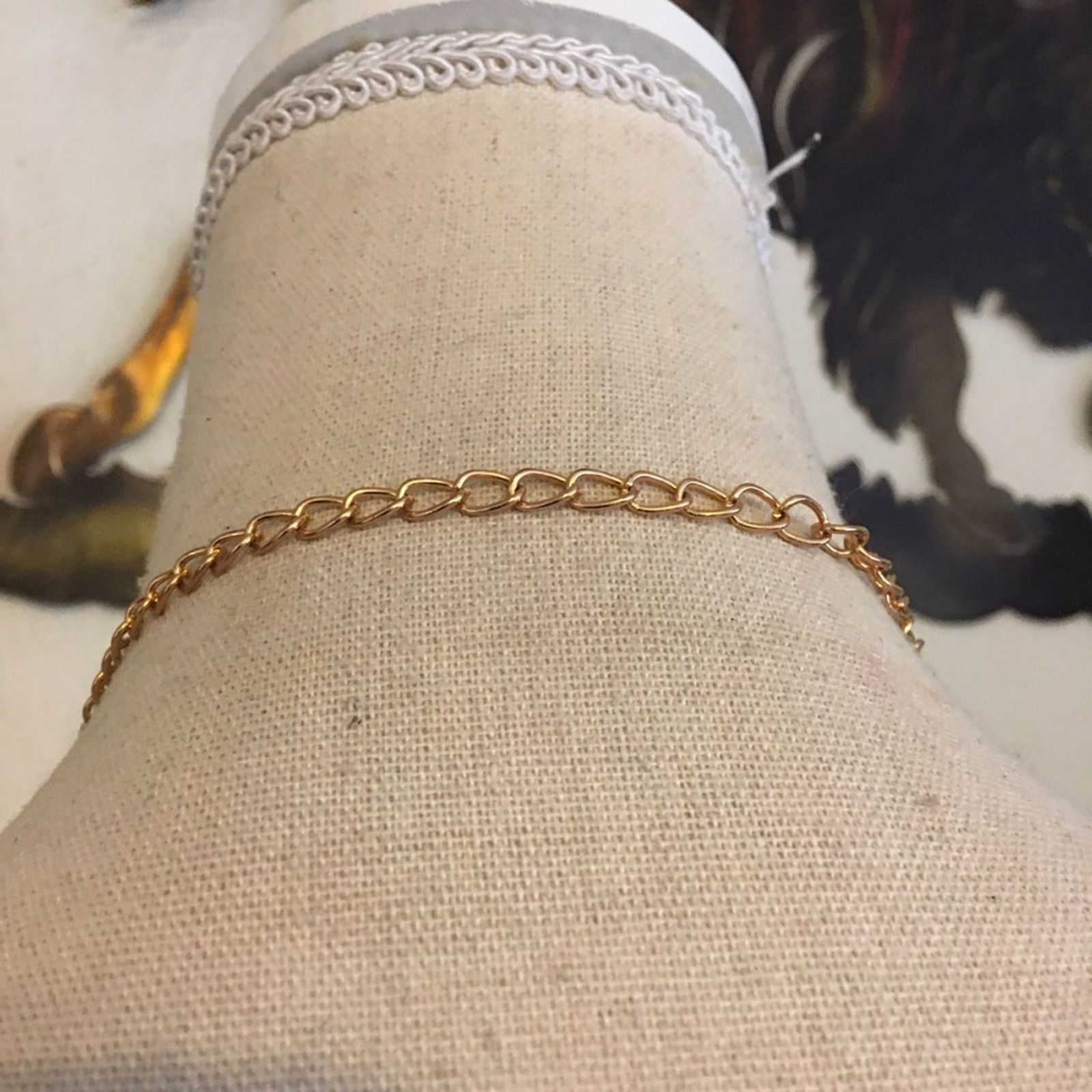Vintage Vintage 80s faceted bead gold tone chain necklace Size ONE SIZE - 5 Thumbnail