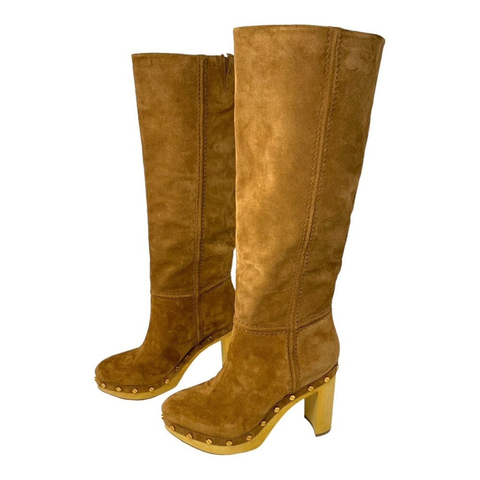 Veronica Beard Veronica Beard Glendale Suede Knee High Boots Sz 6 $695 MSRP Size US 6 / IT 36 - 5 Thumbnail