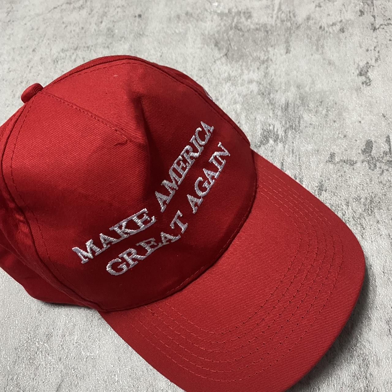 Other Red and white MAGA hat #Trump Size ONE SIZE - 3 Thumbnail