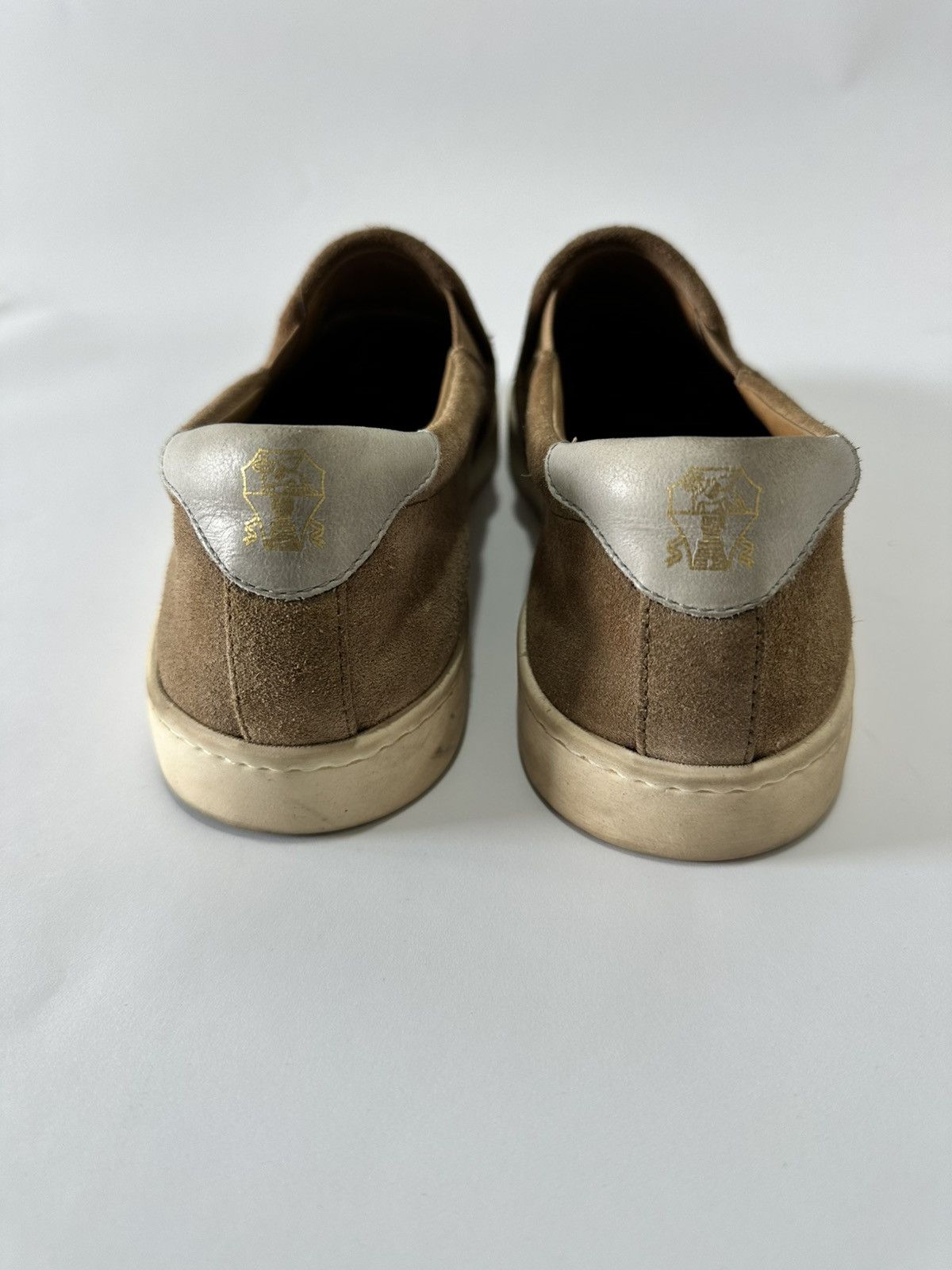 Brunello Cucinelli BRUNELLO CUCINELLI Suede Slip-On Sneakers Size 43 Size US 10 / EU 43 - 4 Thumbnail