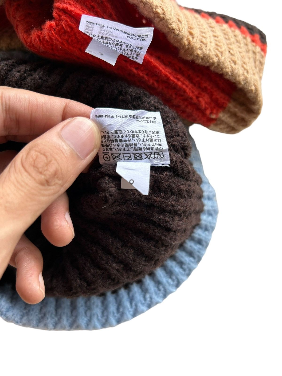 Marni × Uniqlo 🔥‼️Combo 2pcs Uniqlo x Marni popcorn knitted beanie unisex Size ONE SIZE - 10 Thumbnail