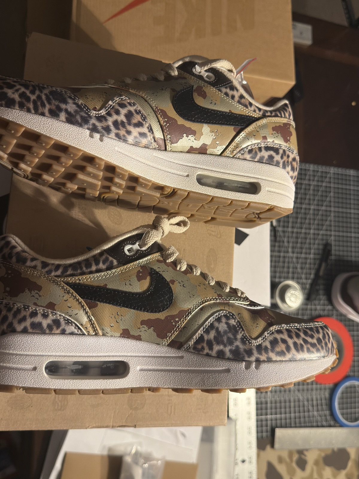 Nike × atmos Nike Air Max 1 PRM x Atmos Leopard Size US 10 / EU 43 - 2 Thumbnail