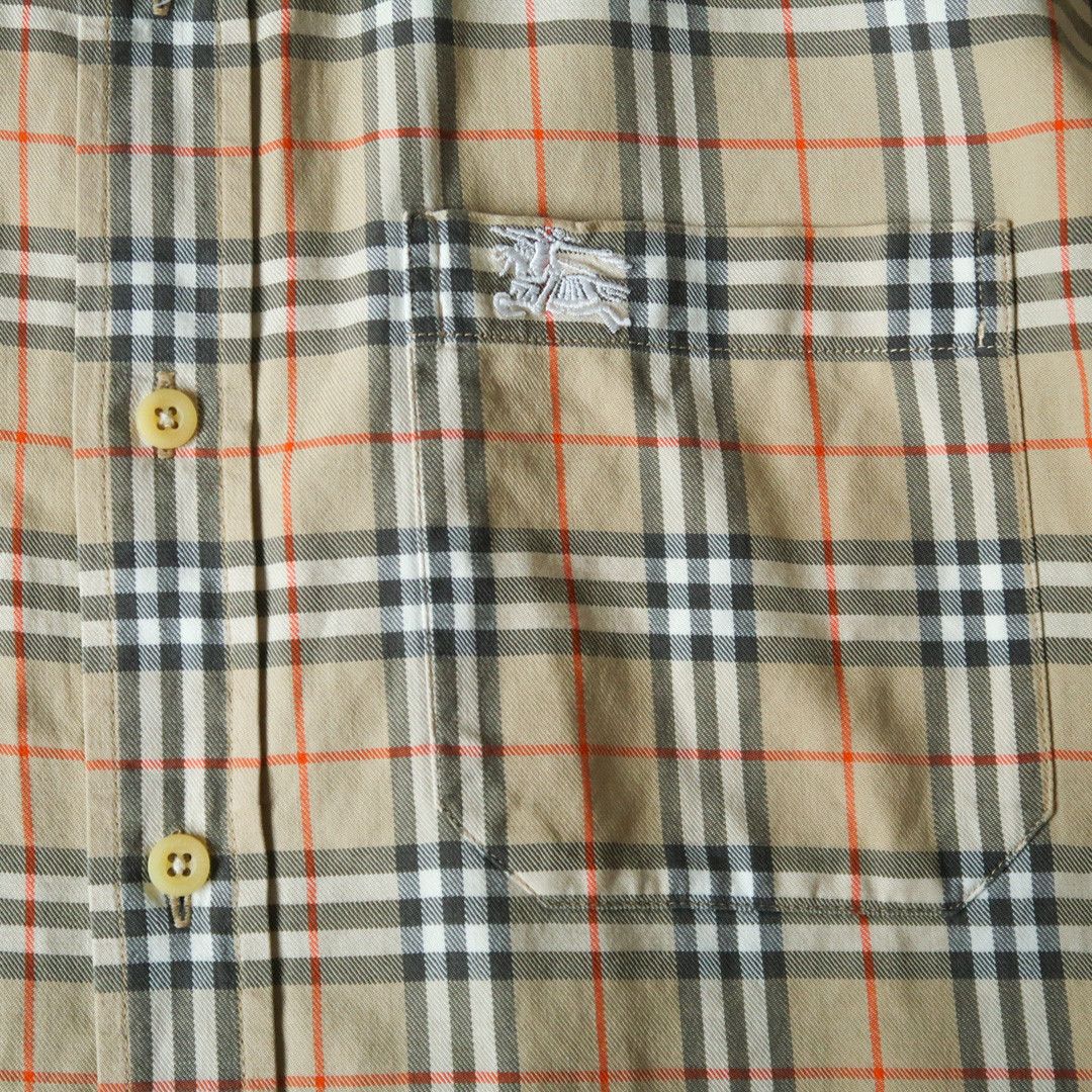 Burberry Vintage Burberry Nova Check Shirt Size US L / EU 52-54 / 3 - 5 Thumbnail