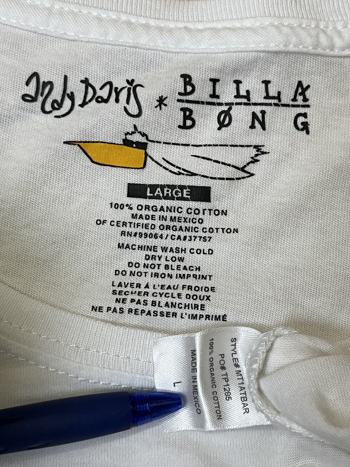 Billabong BILLABONG x ANDY DARIS SURF STYLE TEE SHIRT Size US M / EU 48-50 / 2 - 8 Thumbnail