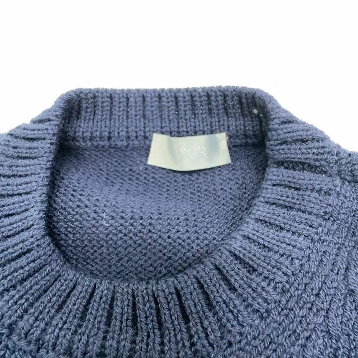Dior Dior SS21 Navy Blue Knitted Sweater 0079-2507 Size US XS / EU 42 / 0 - 5 Thumbnail