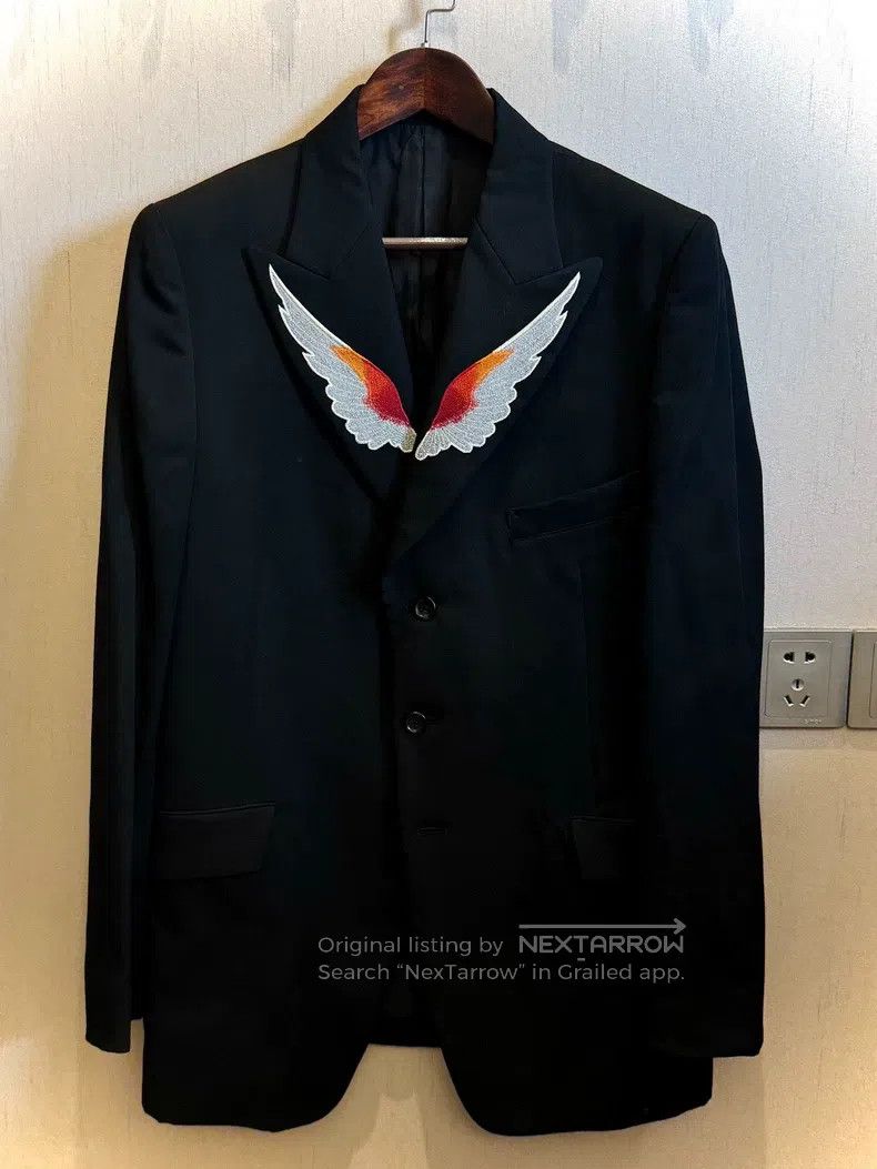 Yohji Yamamoto size 3 02 AW Wings blazer
