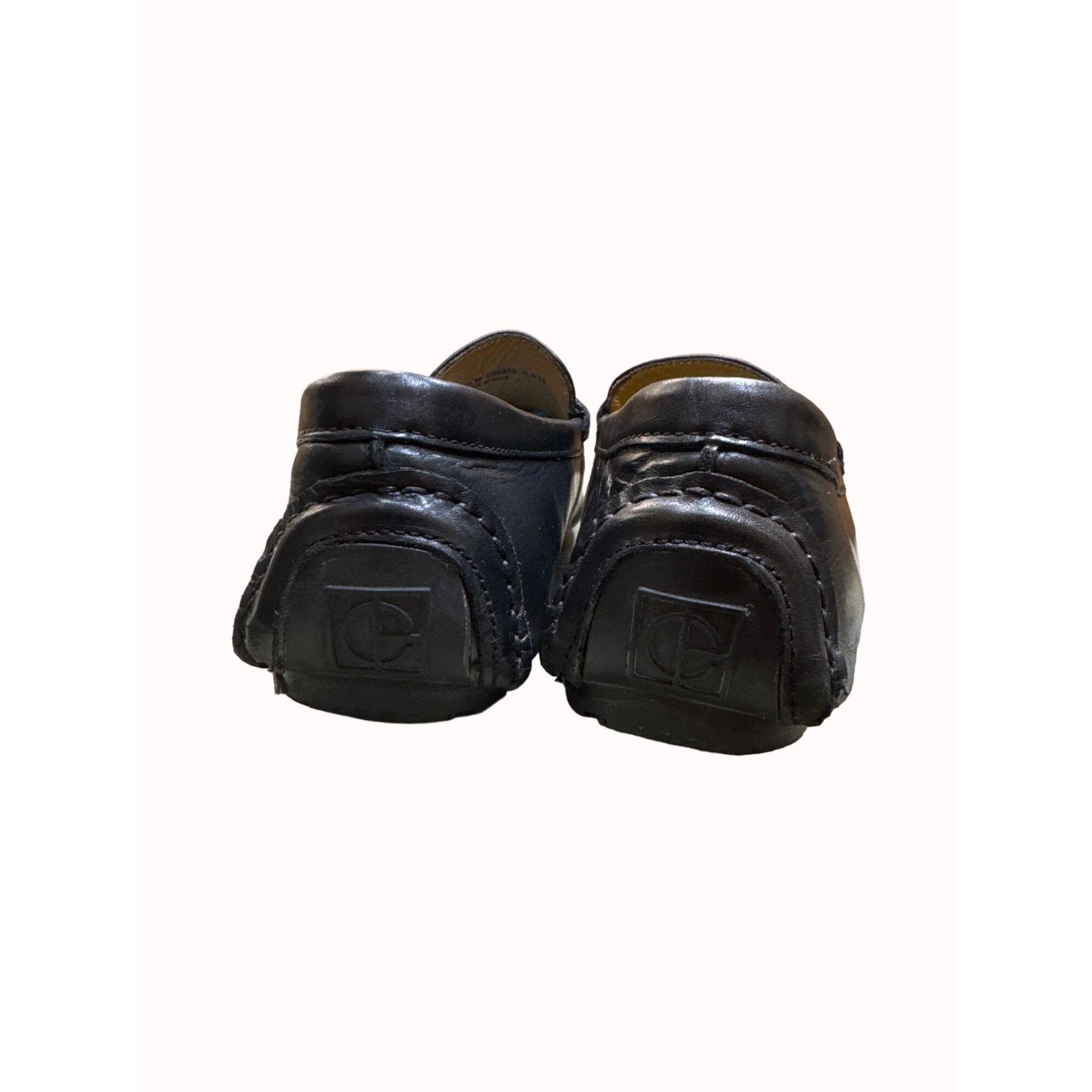 Cole Haan Cole Haan men’s black leather buckle slip loafer shoe 10.5M Size US 10.5 / EU 43-44 - 5 Thumbnail