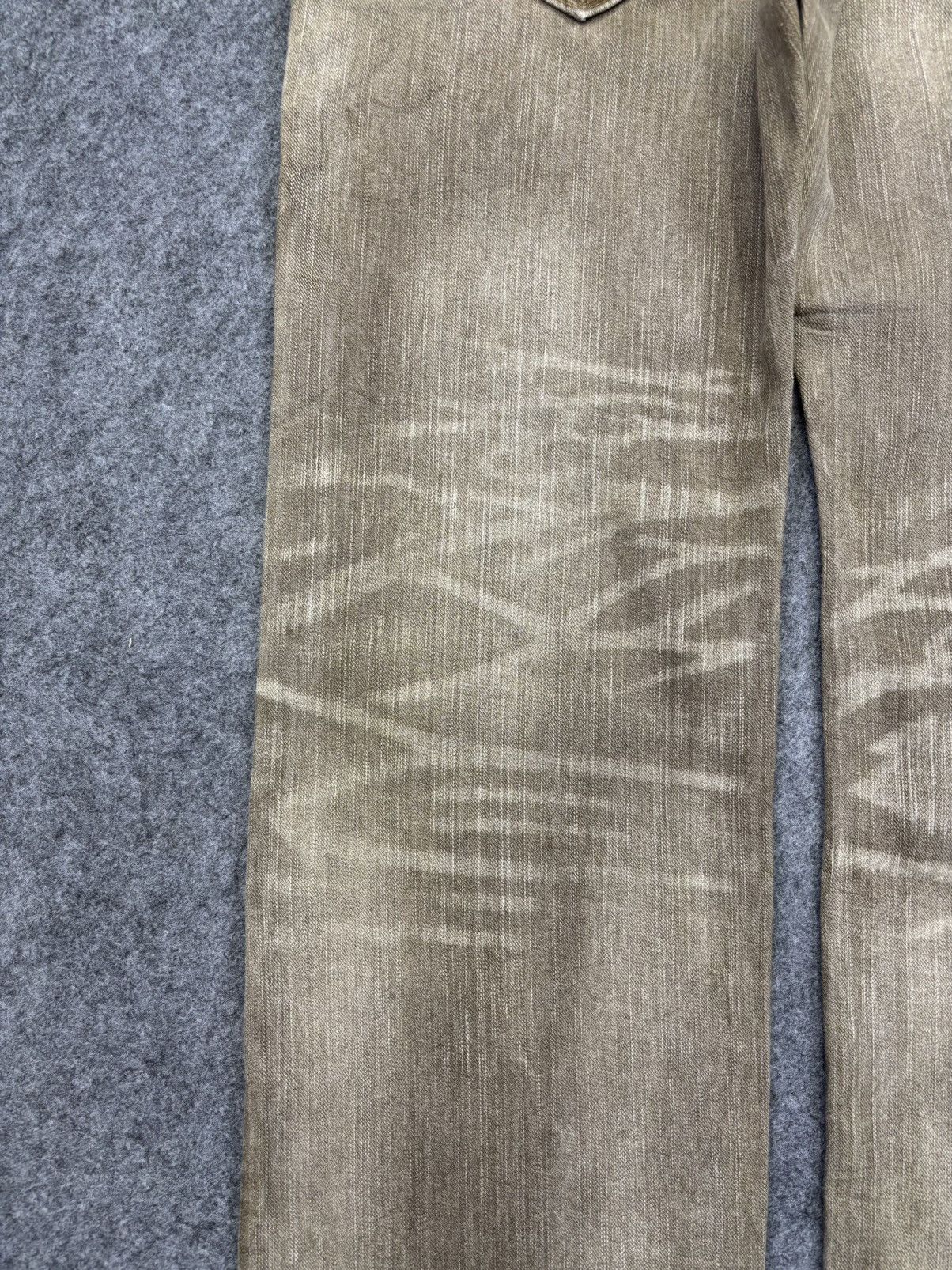 Edwin 90s Style💥Wide Edwin XVS Faded Brown Denim F762 Size US 32 / EU 48 - 15 Thumbnail