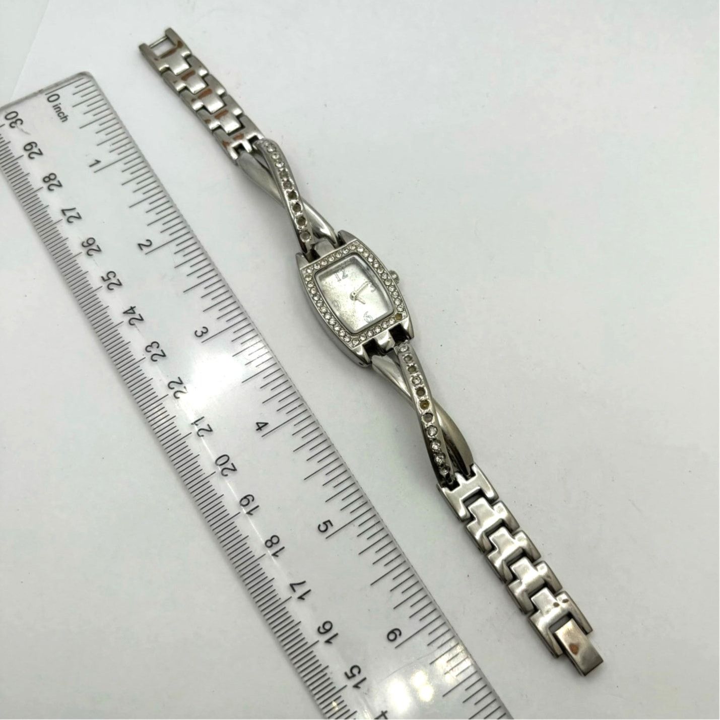 Other Silver Crystal Watch Size ONE SIZE - 3 Thumbnail