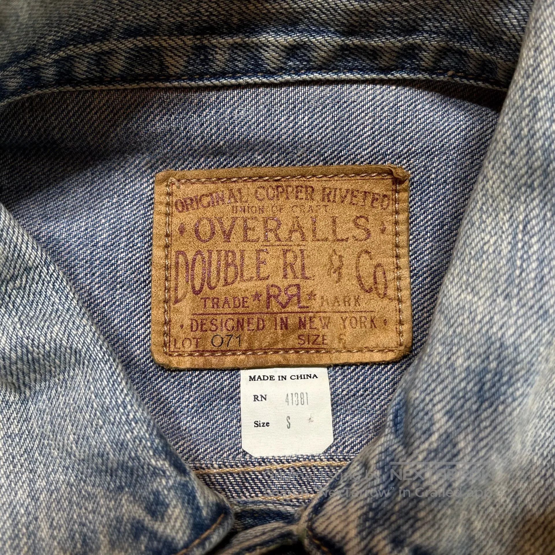 RRL Ralph Lauren rrl denim jacket by ralph lauren. Size US S / EU 44-46 / 1 - 3 Thumbnail