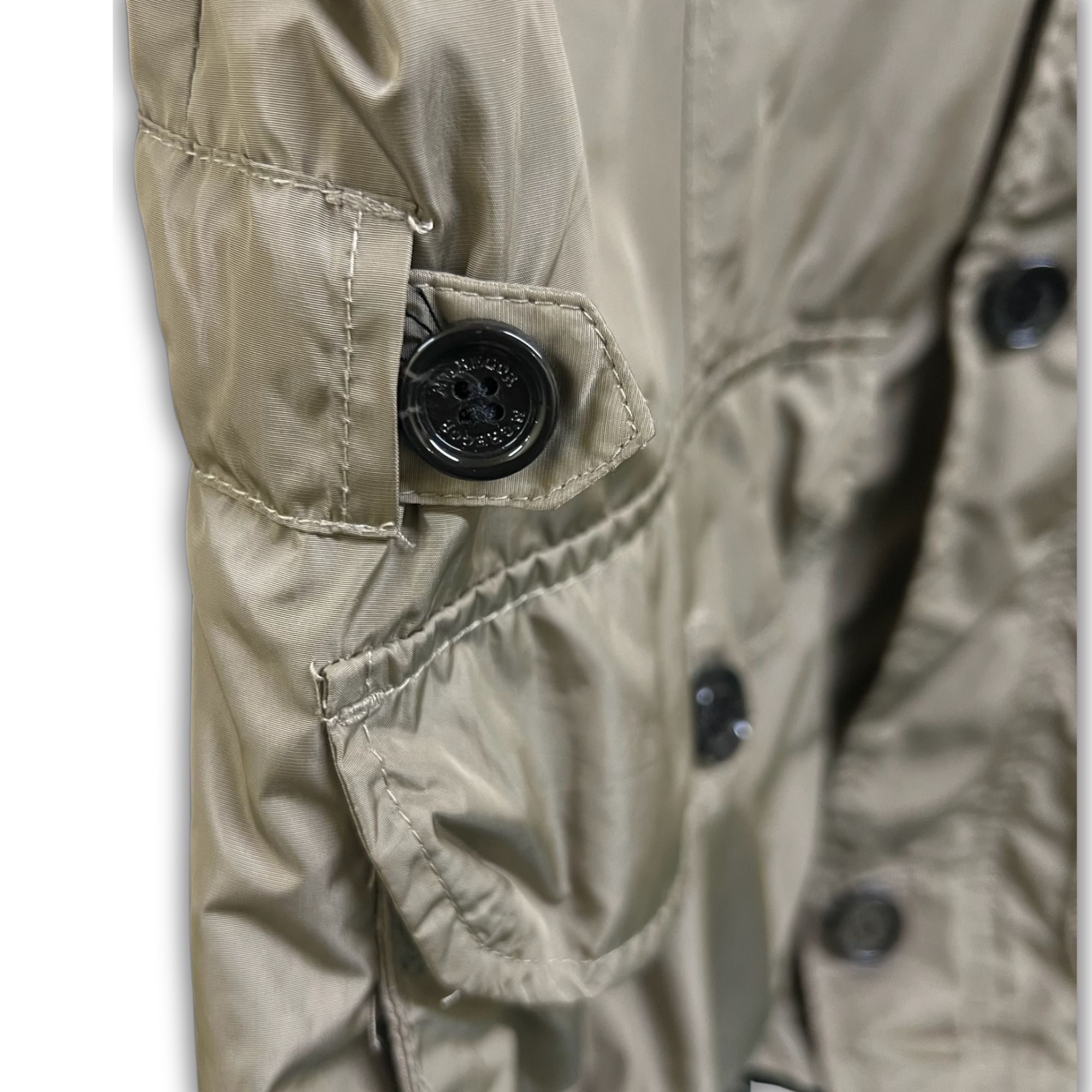 McGregor McGregor Beige Four-Pocket Nylon Jacket With Button Closures Size US L / EU 52-54 / 3 - 5 Thumbnail
