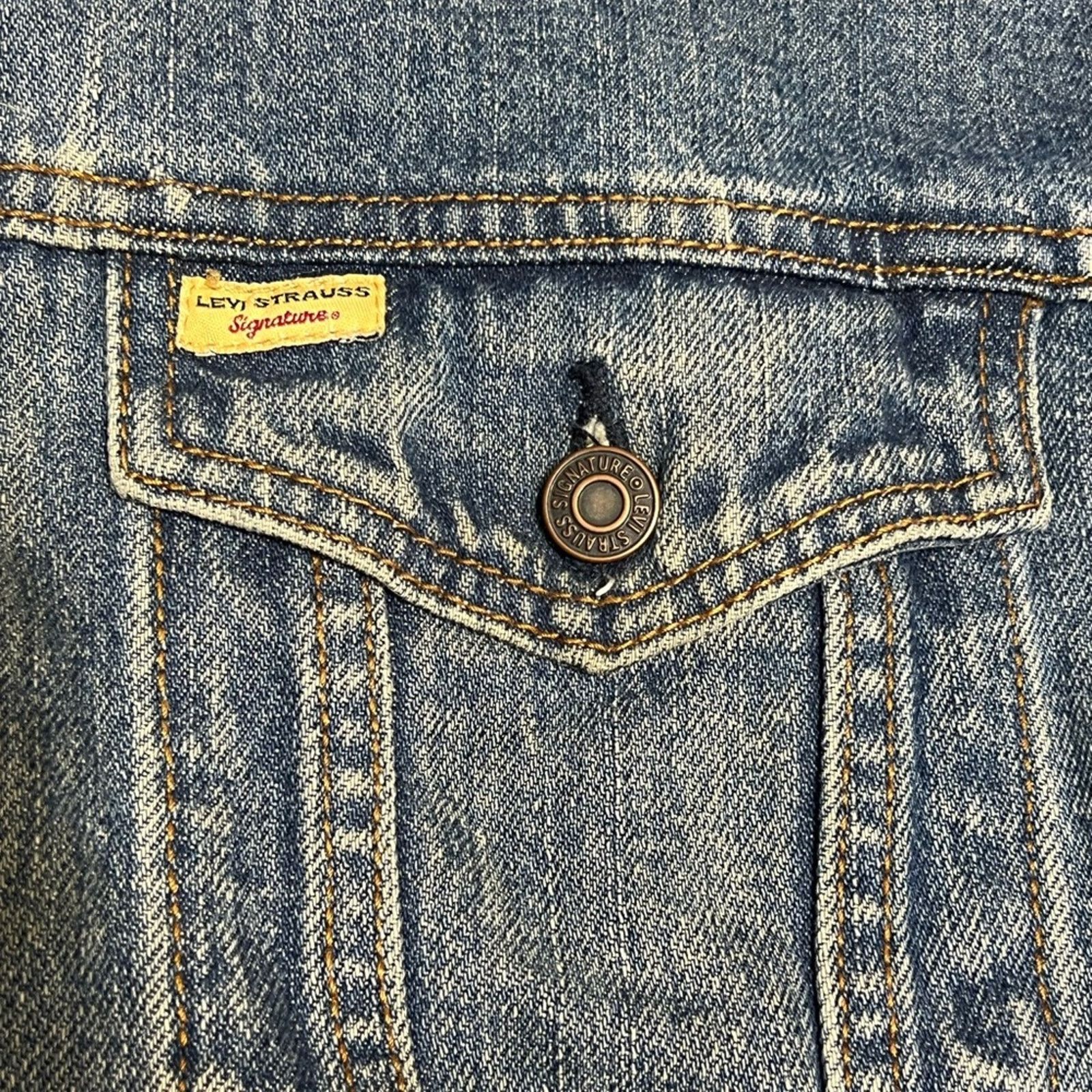 Levi's Levi's Denim Jacket Men's Signature Button Down Jacket XL Size US XL / EU 56 / 4 - 4 Thumbnail