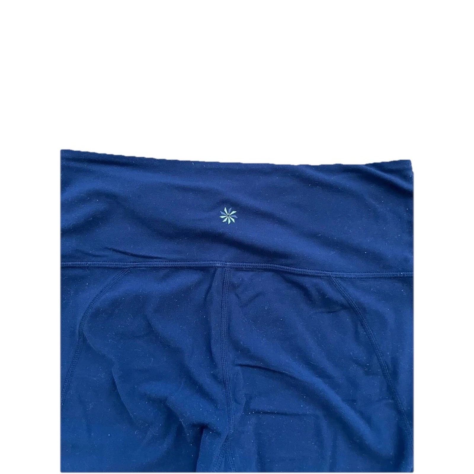 Athleta Athleta Straight Up Blue Flared Leggings Petite Smal A000825 Size 22" - 4 Thumbnail