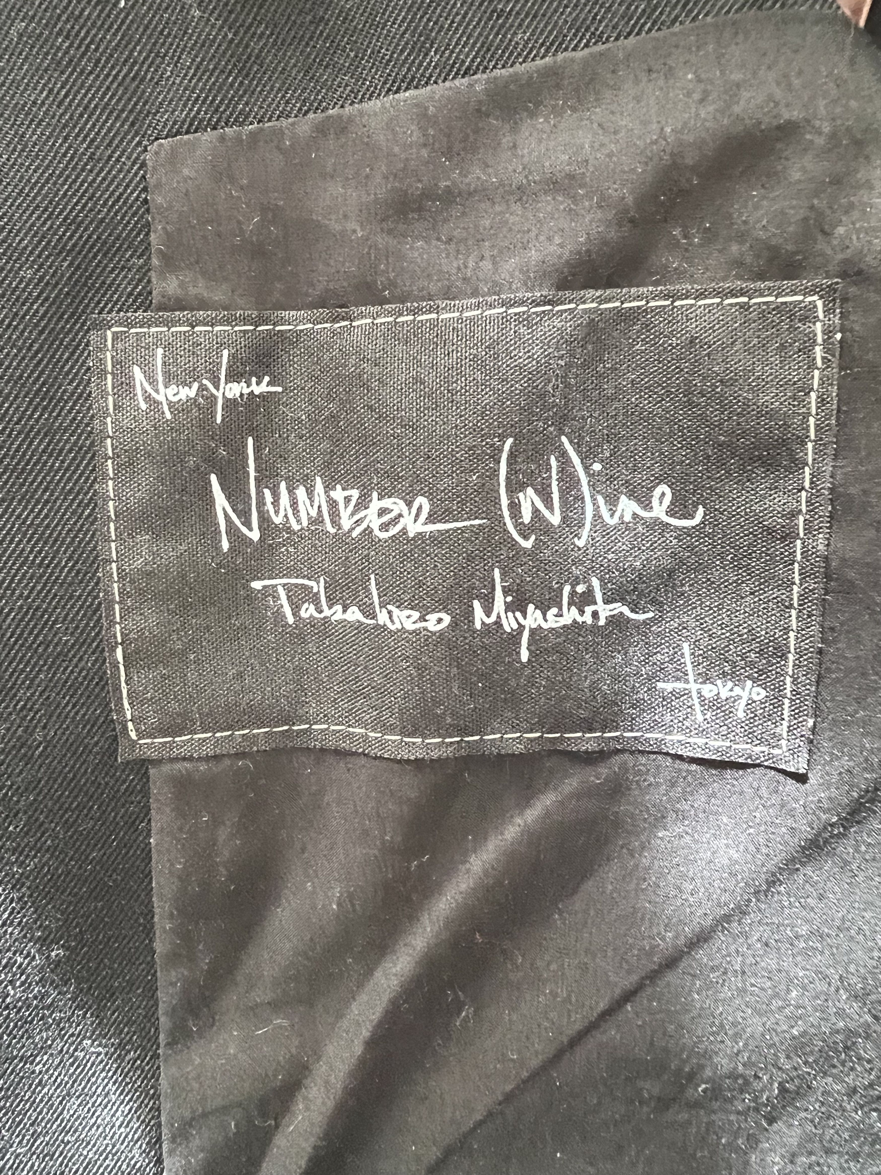 Number (N)ine SS'06 Number(N)ine Frayed Blazer With Chian Size US XL / EU 56 / 4 - 16 Thumbnail