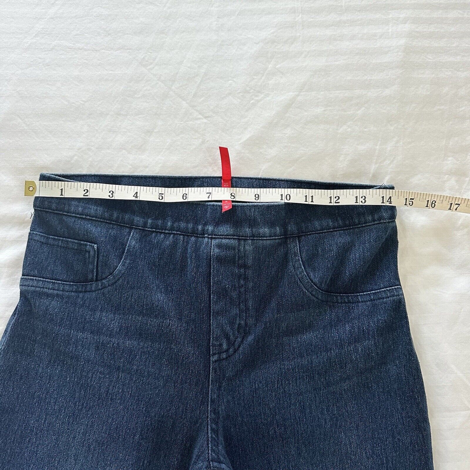 Spanx Spanx Blue Jegging Denim Pull On Legging Size Medium Size 28" / US 6 / IT 42 - 5 Thumbnail