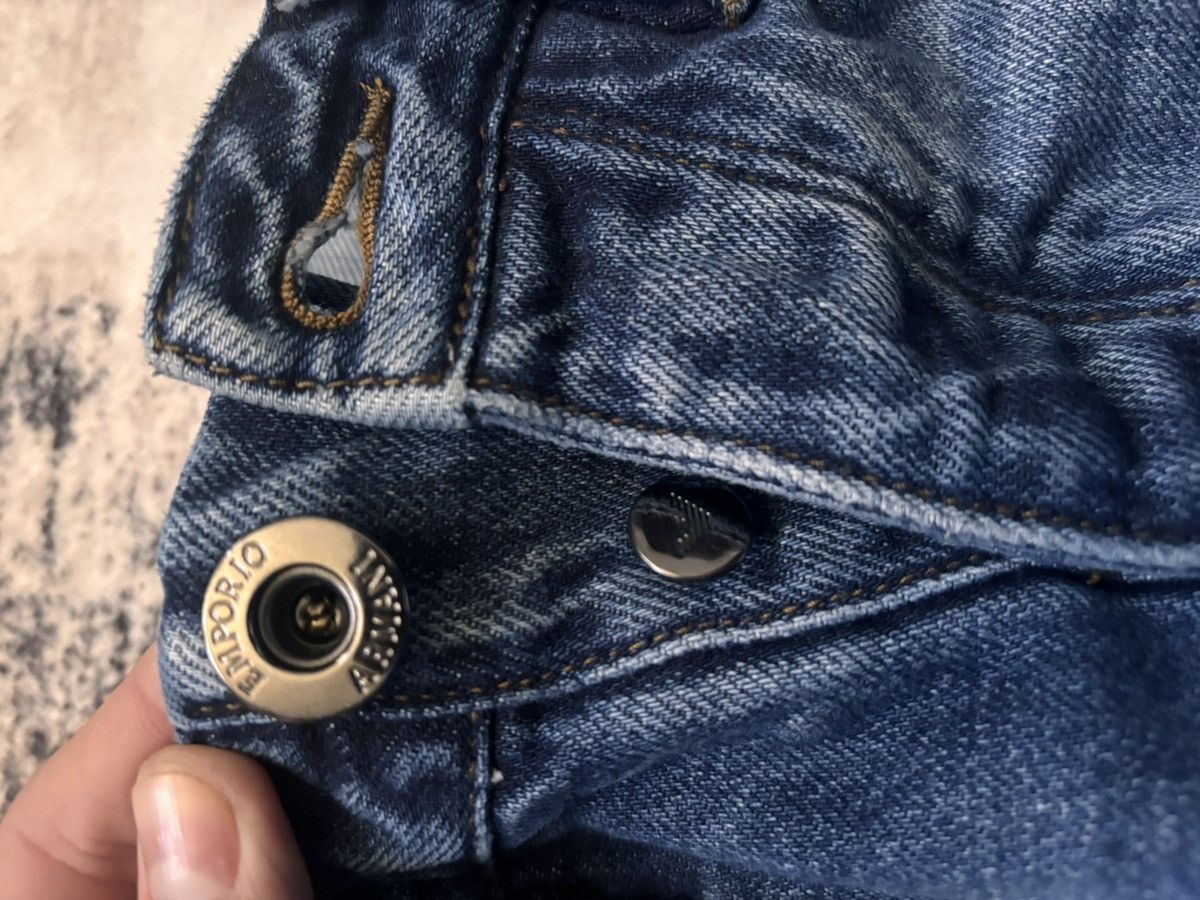 Emporio Armani Emporio Armani Blue Five-Pocket Jeans Size US 28 / EU 44 - 5 Thumbnail
