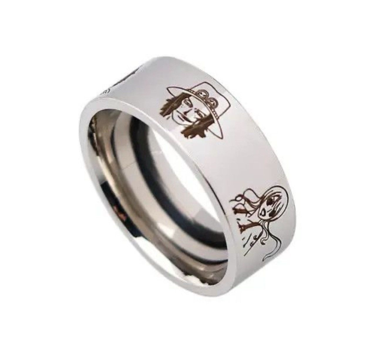 Japanese Brand × Vintage Cosplay Anime Japanese Ring Size 8 9 10 11 Size ONE SIZE - 1 Thumbnail