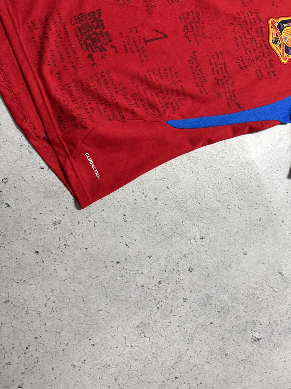 Adidas Adidas Spain Team 2010 Vintage Soccer Jersey Shirt Football Size US S / EU 44-46 / 1 - 3 Thumbnail