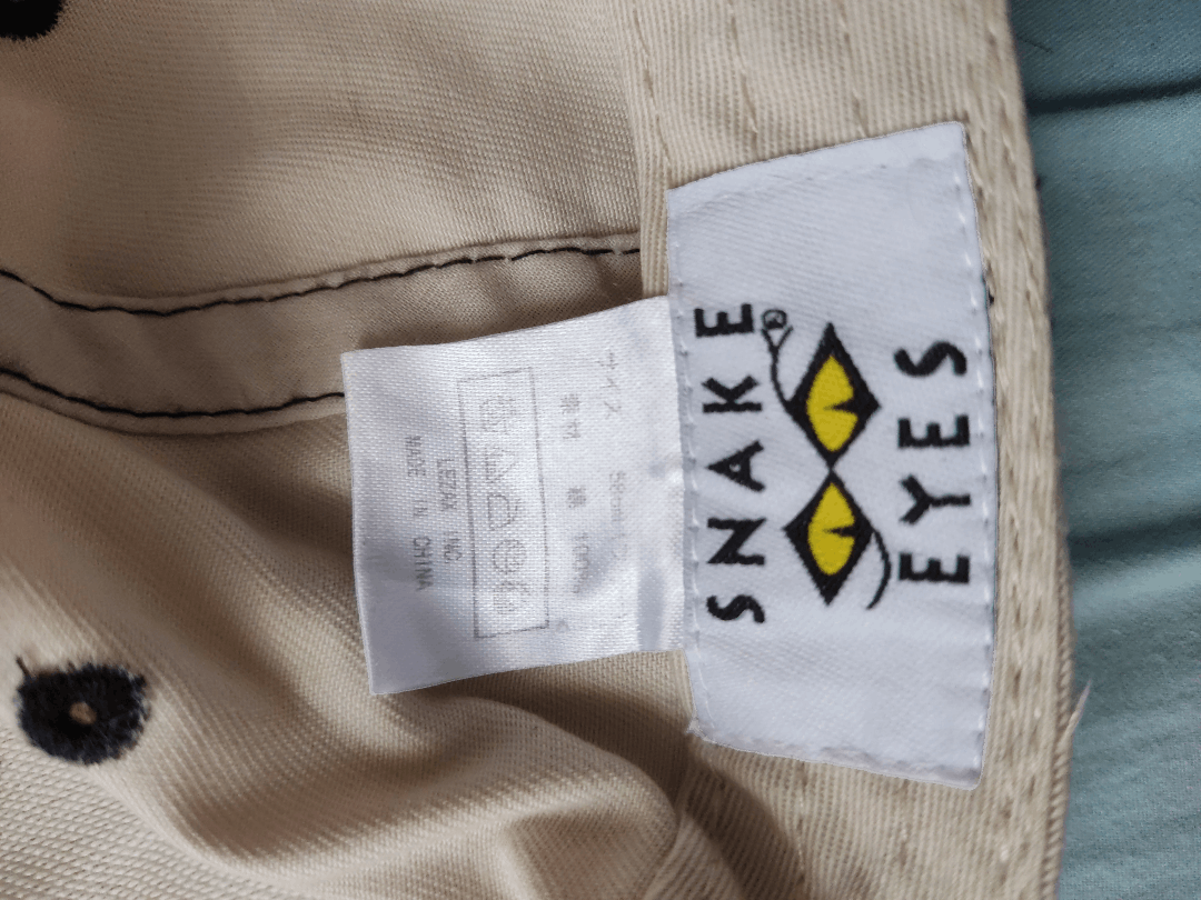 Other Snake Eyes Cap Embroidery Logo Size ONE SIZE - 6 Thumbnail