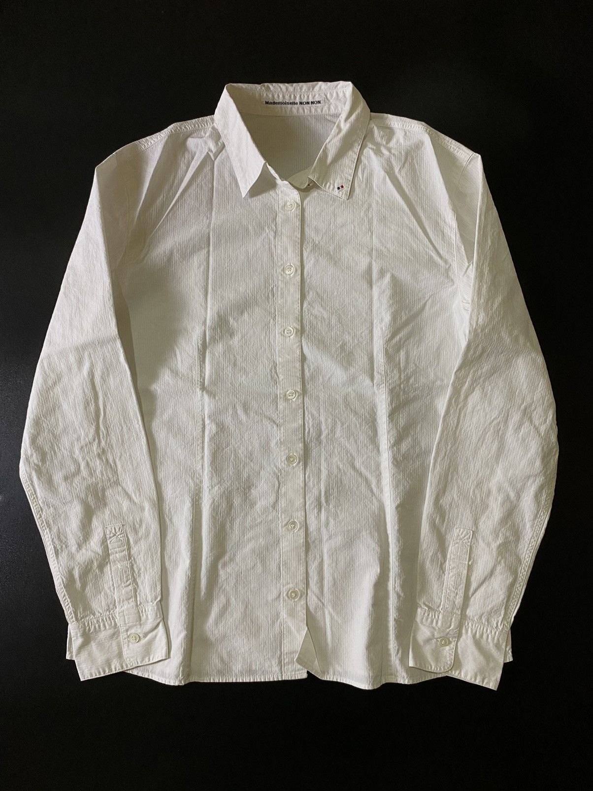 Issey Miyake × Japanese Brand × Mademoiselle Non Non shirt mademoiselle non non issey miyake Size US S / EU 44-46 / 1 - 1 Thumbnail