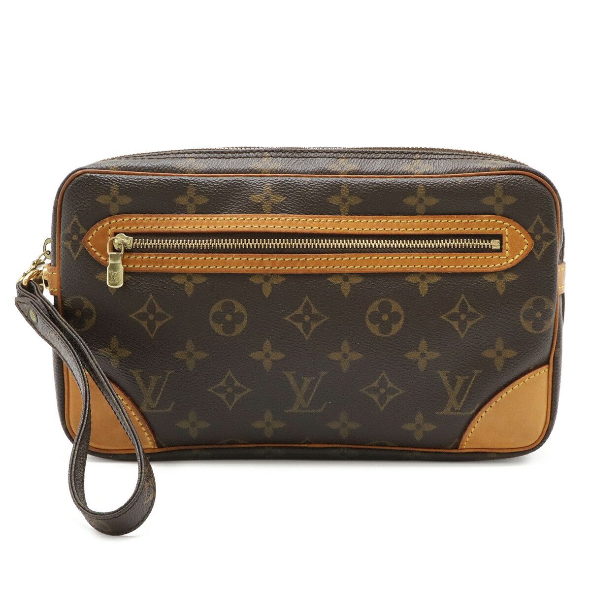 Louis Vuitton Louis Vuitton Louis Vuitton Marly Dragonne Monogram clutch bag Textile Handbag M51825 DUTY FREE for USA Size ONE SIZE - 1 Thumbnail