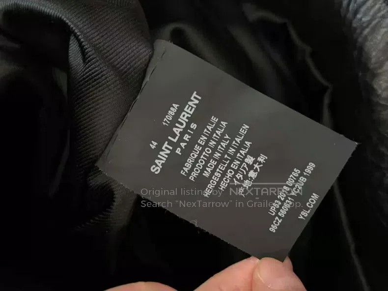Saint Laurent Paris Saint Laurent Paris Leather Jackets Size US S / EU 44-46 / 1 - 5 Thumbnail