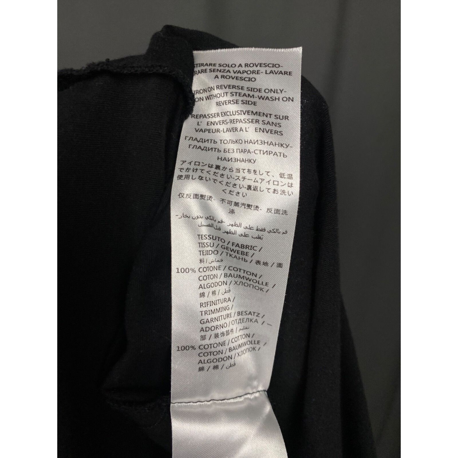 Alexander McQueen Alexander McQueen McQ Signature Swallow Men's Black T-Shirt Size US S / EU 44-46 / 1 - 10 Thumbnail