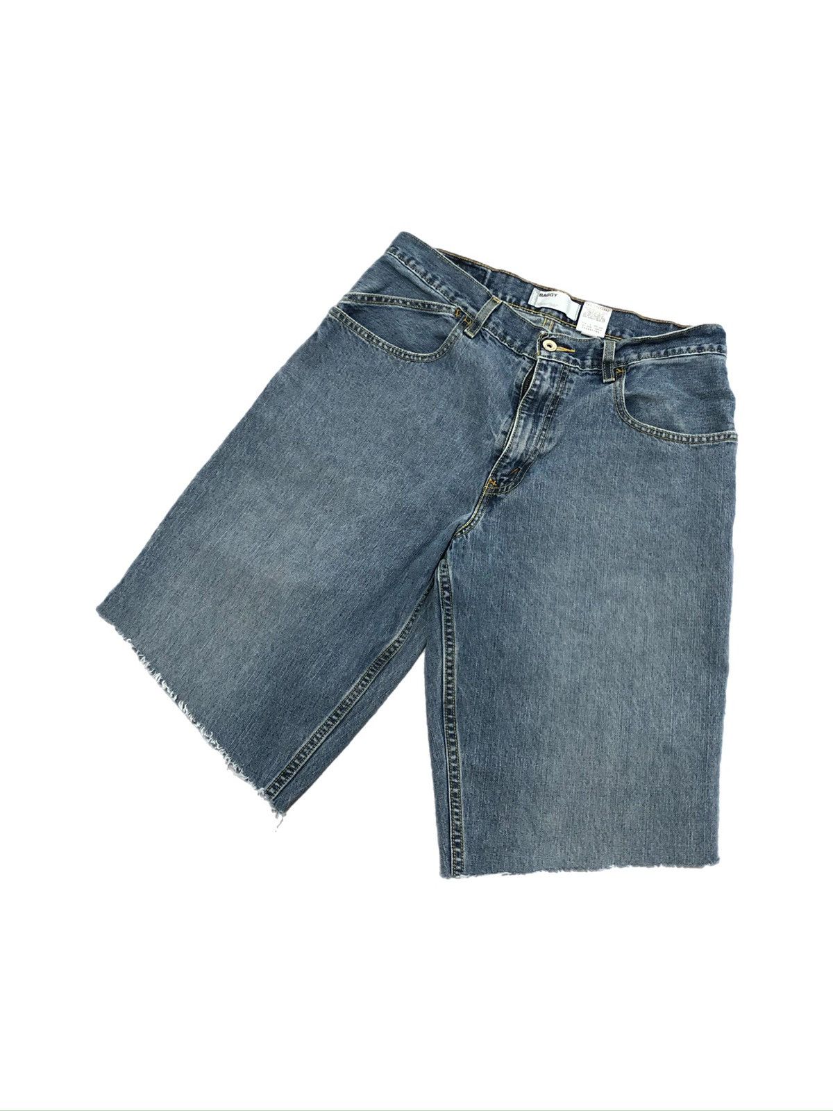 Levi's Vtg Y2K 2005 Levi’s SilverTab Baggy Jean Shorts Size US 32 / EU 48 - 2 Thumbnail