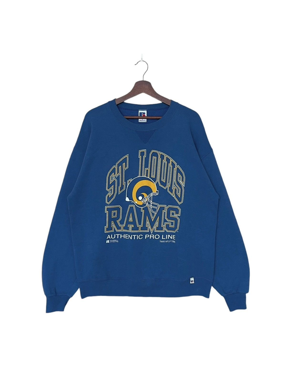 Vintage American Football St. Louis RAMS Sweatshirt 1990s