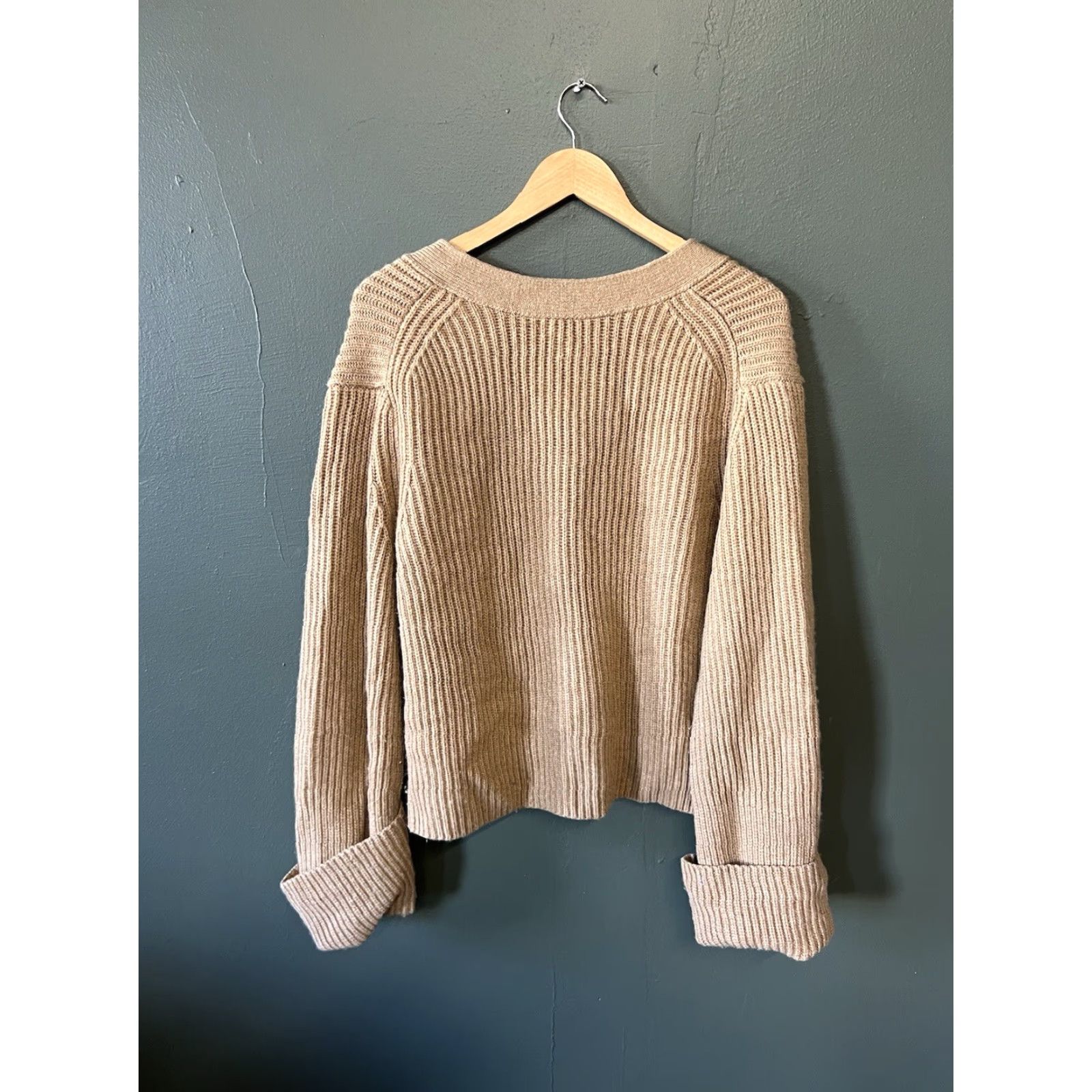 Banana Republic Banana Republic Cardigan Shirt Brown XL Long Sleeve Oversized Button Womens Size XL / US 12-14 / IT 48-50 - 2 Thumbnail