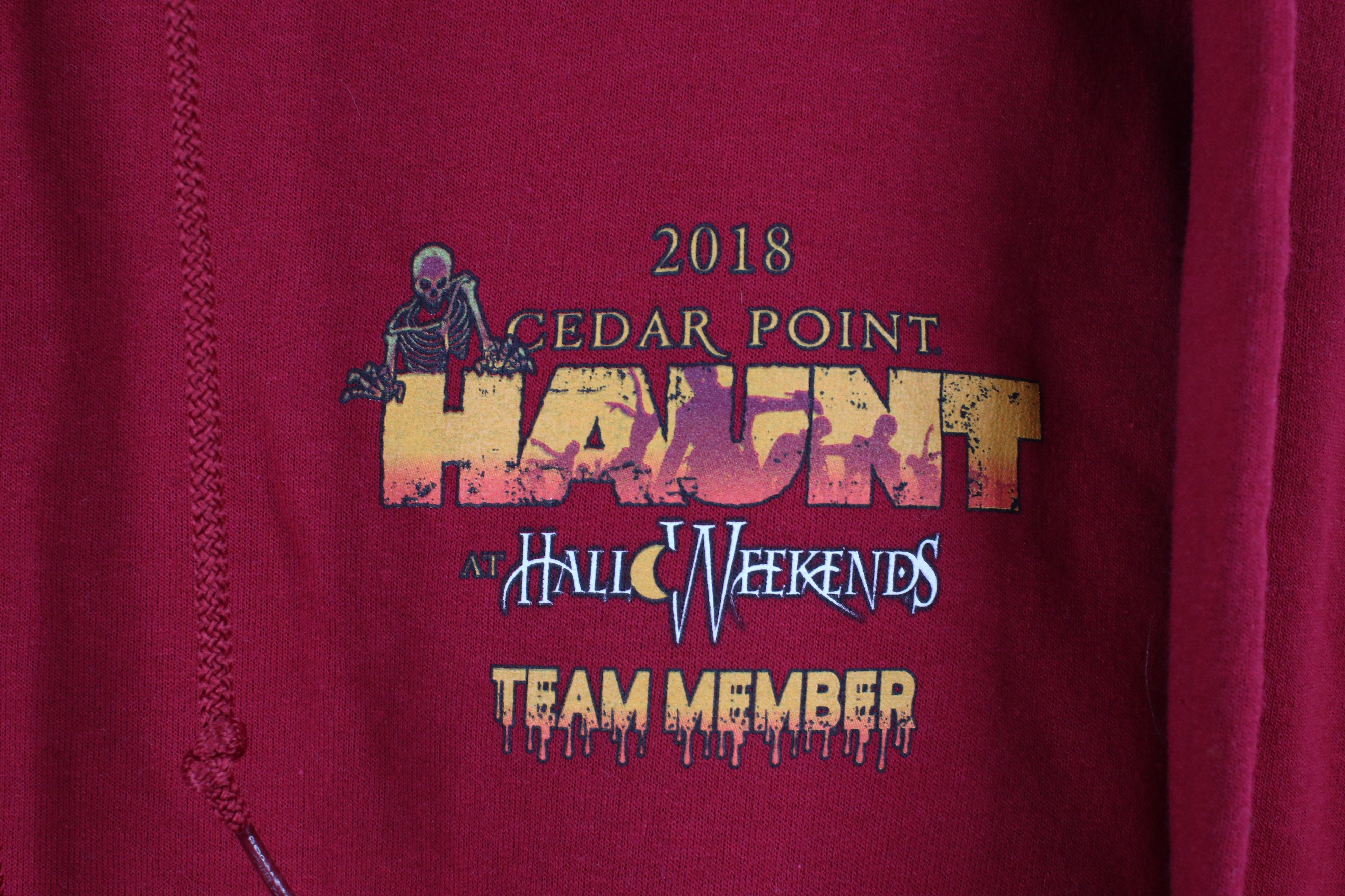 Vintage Vintage Y2K Haunt HalloWeekends Halloween Hoodie Sweatshirt Size US S / EU 44-46 / 1 - 4 Thumbnail