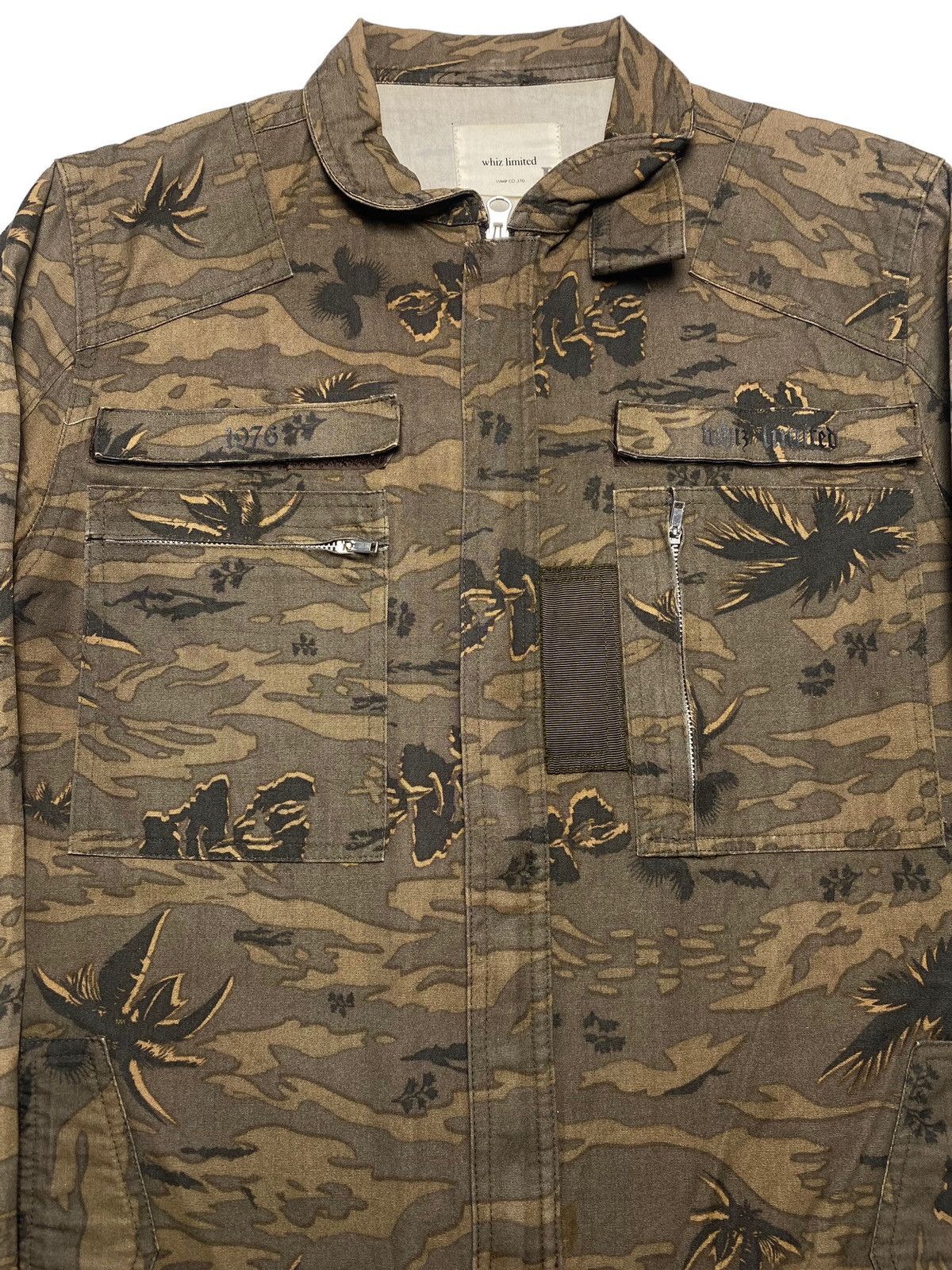 If Six Was Nine 2000s Whiz Limited - Ocean Camo Shirt Jacket Size US M / EU 48-50 / 2 - 4 Thumbnail